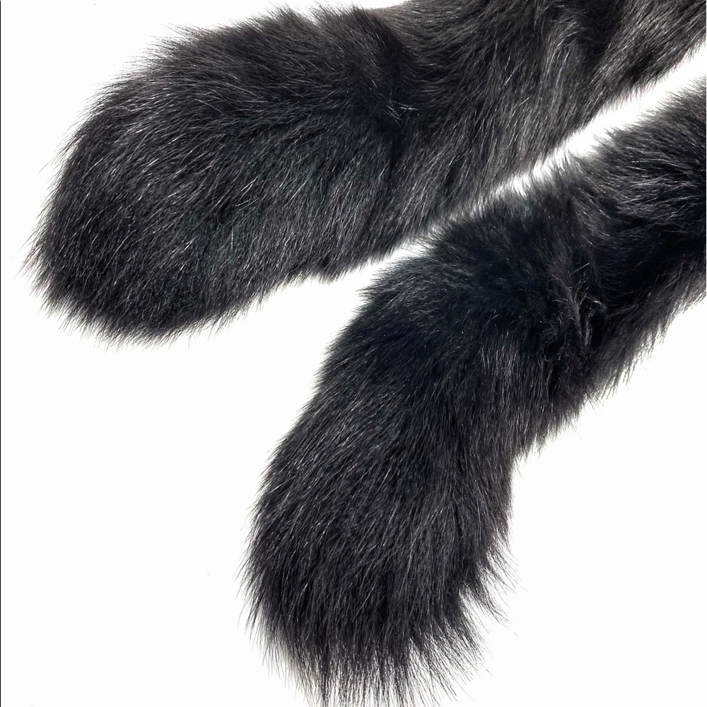 SOLD! 💯 Auth Vintage DIOR Fox Fur Stole/Scarf - Picture 4 of 10